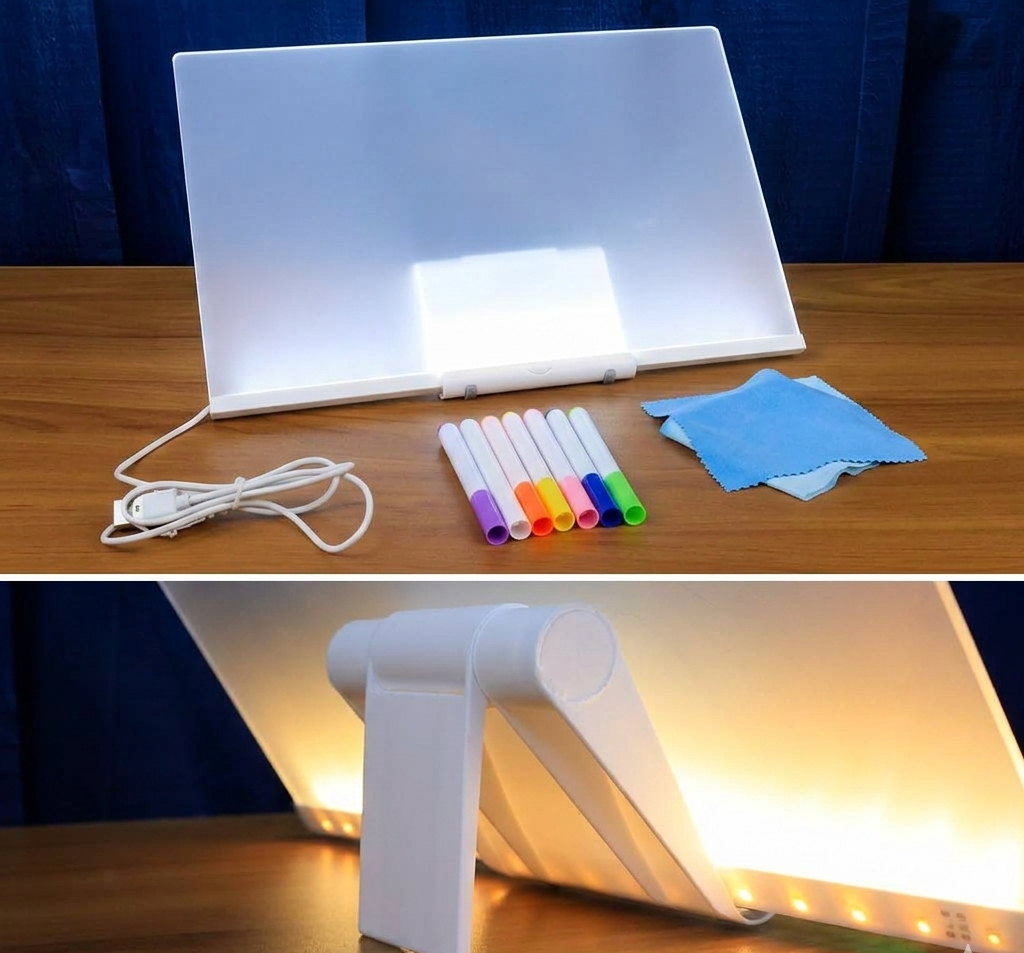 7-Color LED Drawing Board
